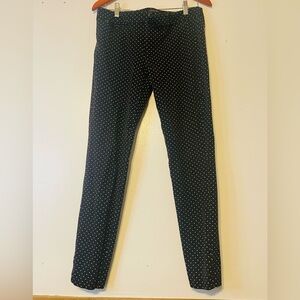 Banana Republic Black and White Polka Dot Pants